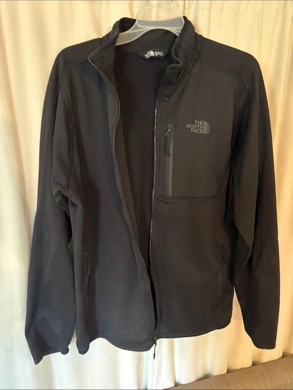 The North Face Black Lightweight Zip-Up Jacket
